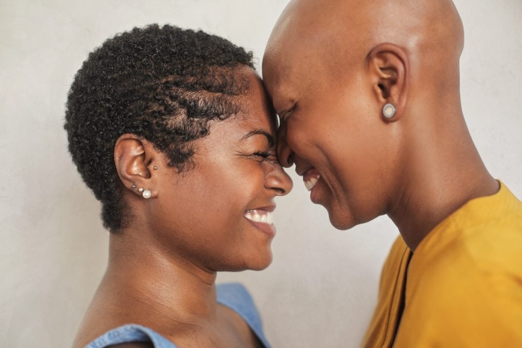 happy Black Couple