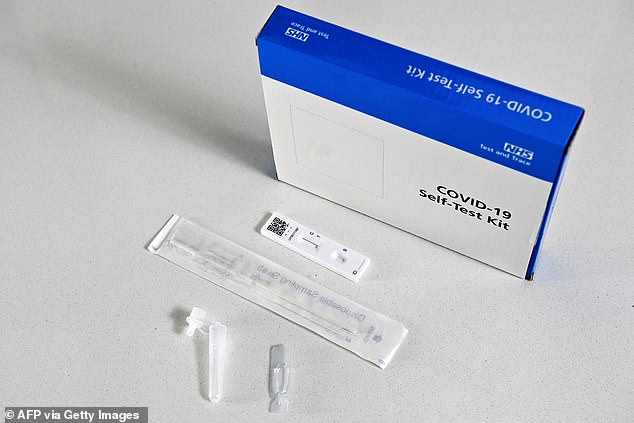 Adults in the UK are currently entitled to pick up two free testing kits a week through the site
