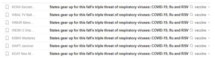 tripledemic headlines